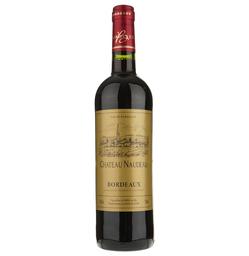 Вино Robert Giraud Chateau Naudeau AOP Bordeaux, красное, сухое, 0,75 л (917809)