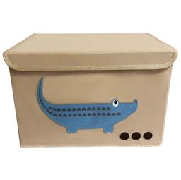 Короб складной с крышкой Handy Home Крокодил синий, 48x30x30 см (CH16)
