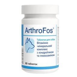 Вітамінно-мінеральна добавка Dolfos ArthroFos для опорно-рухової системи собак, 60 таблеток (139-60)