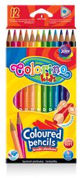 Карандаши цветные Colorino, 12 цветов, 12 шт. (51798PTR)