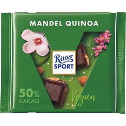Шоколад черный Ritter Sport Vegan Миндаль и киноа 50% 100 г (896951)