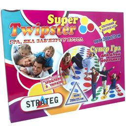 Развлекательная игра Твистер Strateg Super Twipster, укр. язык (11386)