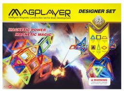 Конструктор магнитный Magplayer, 83 элементов (MPA-83)