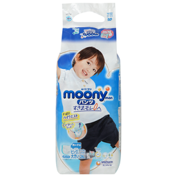 Підгузки-трусики Moony для хлопчиків 7 (13-28 кг), 26 шт.