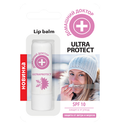 Бальзам для губ Домашний доктор, Ultraprotect, 3,6 г