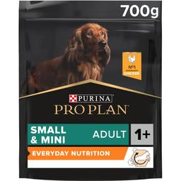Сухой корм для взрослых собак мелких пород Purina Pro Plan Adult Small & Mini, с курицей, 700 г (12272468)