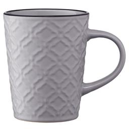 Чашка Ardesto Relief, 320 мл, серый (AR3474GR)