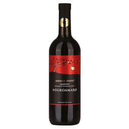 Вино Sasso al Vento Negroamaro IGT Salento, червоне, напівсухе, 13,5%, 0,75 л