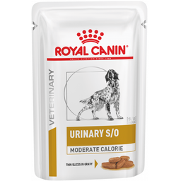 Влажный диетический корм Royal Canin Urinary S/O Moderate Calorie для собак склонных к набору лишнего веса при заболеваниях нижних мочевыводящих путей, 100 г (12770019)