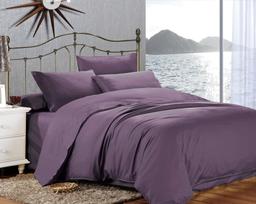 Комплект постельного белья Home Line, сатин люкс, 220х200 см, пурпурный (155260)