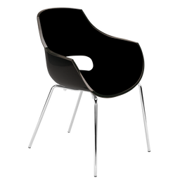 Кресло Papatya Opal, черный (294027)