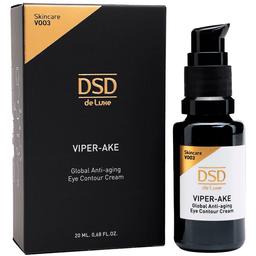 Антивіковий крем для зони навколо очей DSD De Luxe V003 Viper-Ake Global Anti-aging Eye Contour Cream, 20 мл