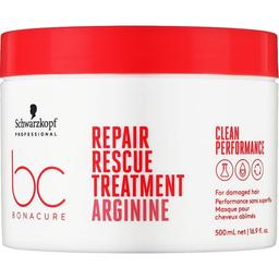 Маска Schwarzkopf Professional BC Bonacure Repair Rescue Treatment Arginine для пошкодженого волосся 500 мл
