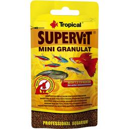 Корм для рыб Tropical Supervit Mini, в гранулах, 10 г