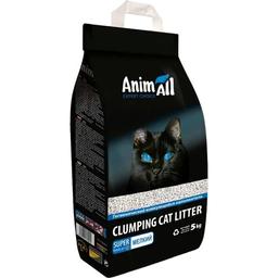 Бентонитовый наполнитель для кошачьего туалета AnimAll, мелкая фракция, 5 кг
