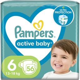 Підгузки Pampers Active Baby 6 (13-18 кг) 56 шт.