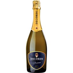 Вино ігристе Decordi Prosecco Spumante, біле, брют, 11%, 0,75 л