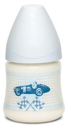 Бутылочка для кормления Suavinex Истории малышей, 150 мл, светло-голубой (304379)