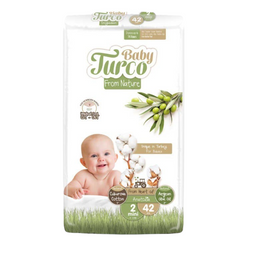 Подгузники детские Baby Turco 2 (3-6 кг), 42 шт. (8682241200023)