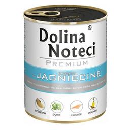 Вологий корм для собак Dolina Noteci Premium з ягнятиною, 800 г