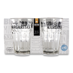 Набір склянок Excellent Houseware Margaritas, 360 мл, 4 шт. (850057)