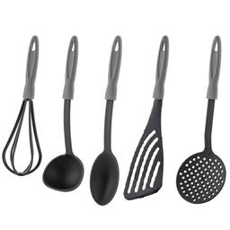 Набір кухонного приладдя Praktyczna Capri, 5 предметів, сірий (4G0696)
