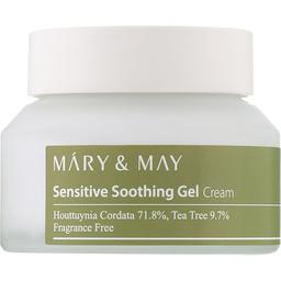 Заспокійливий крем-гель для проблемної шкіри обличчя Mary & May Sensitive Soothing Gel, 70 г