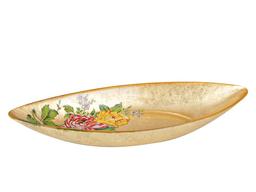 Декоративна тарілка Lefard Басік, 30х11 см, золотой (39-603)