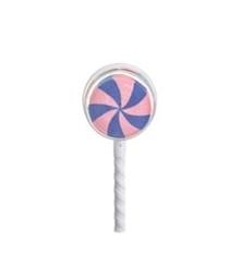 Пластилин Hasbro Play-Doh Peppermint Lollipop, баночка в форме леденца, фиолетовый с розовым (E7910)