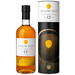 Виски Mitchells Yellow Spot 12 yo Single Pot Still Irish Whiskey, 46%, 0,7 л (683658)