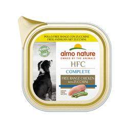 Вологий корм для собак Almo Nature HFC Dog Complete курка вільного вигулу і цукіні, 85 г