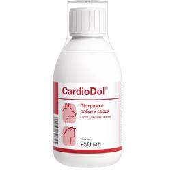 Вітамінно-мінеральна добавка Dolfos CardioDol для підтримки серця собак та котів, 250 мл (1216-25)