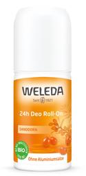 Роликовый дезодорант Weleda Облепиха Roll-On 24 часа, 50 мл (00796200)