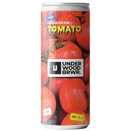 Пиво Underwood Brewery Ukranian Tomato Gose светлое 4.1% 0.33 л ж/б