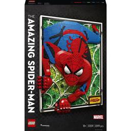 Конструктор LEGO ART Неймовірна Людина-Павук, 2099 деталей (31209)