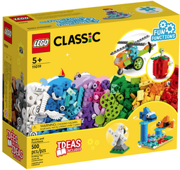 Конструктор LEGO Classic Кубики та функції, 500 деталей (11019)