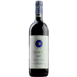 Вино Tenuta San Guido Sassicaia 2007, красное, сухое, 13,5%, 0,75 л
