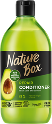 Бальзам Nature Box для восстановления волос и против секущихся кончиков, с маслом авокадо холодного отжима, 385 мл