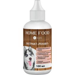 Пищевая добавка для собак Home Food Ренавит для профилактики мочекаменной болезни 100 мл