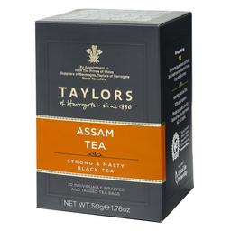 Чай чорний Taylors of Harrogate Tea Assam, 20 пакетиків (802594)