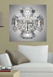Настенные часы Art-Life Collection, 60x60 см, серый (W-S-6060-C01-00002-T)