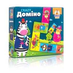 Настільна гра Vladi Toys Crazy Koko Доміно, укр. мова (VT8055-10)