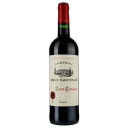 Вино Chateau Vieux Cantenac AOP Saint-Emilion 2020 червоне сухе 0.75 л