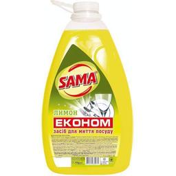 Средство для мытья посуды Sama Лимон, 4 л