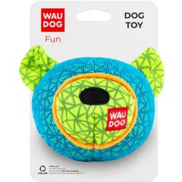 Игрушка для собак Waudog Fun мишка, 12х11 см, голубой (62052)