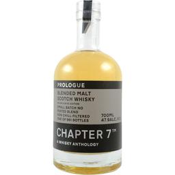 Виски Chapter 7 Prologue Peated Blended Malt Scotch Small Batch №3 47.9% 0.7 л в коробке