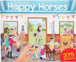 Альбом с наклейками Motto A/S Creative Studio Счастливые лошади (410747)