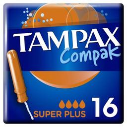 Тампоны Tampax Compak Super Plus Duo, 16 шт.