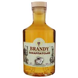 Бренди Brandy Закарпатське Яблочный, 42%, 0,7 л (841399)