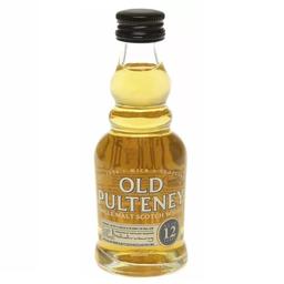 Виски Old Pulteney 12yo Single Malt Scotch Whisky, 40%, 0,05 л